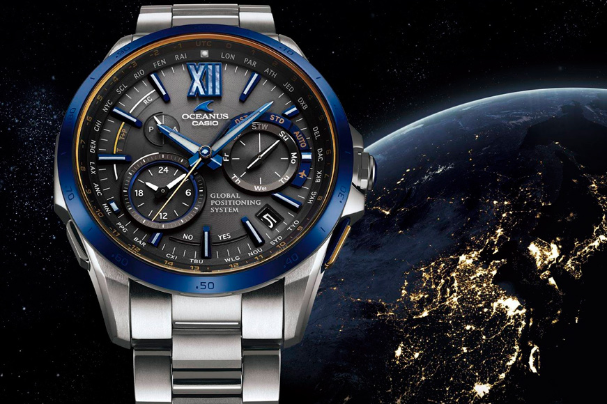 Safire artificiale Kyocera în noul ceas Casio Oceanus в Молдове