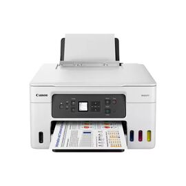 Cumpara MFD CISS Canon MAXIFY GX3040, Color Printer/Duplex/Copier/Wi-Fi, A4, Print 1200x600dpi_2pl, Scan 1200x2400dpi, ESAT 18/13 ipm, LCD display 1,35", Tray 350 sheet, 64–265 g/m2, USB, 4 ink tanks; GI-46B (6000p./9000p. eco mode), GI-46Y/C/M (14000p./21000p. e in Moldova