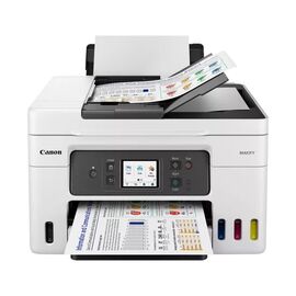 Cumpara MFD CISS Canon MAXIFY GX4040, Color Printer/Duplex/Copier/ADF 35p/Fax/LAN/Wi-Fi, A4, Print 1200x600dpi_2pl, Scan 1200x2400dpi, ESAT 18/13 ipm, LCD display 2,7", Tray 350 sheet, 64–265 g/m2, 4 ink tanks; GI-46B (6000p./9000p. eco mode), GI-46Y/C/M (14000p. in Moldova