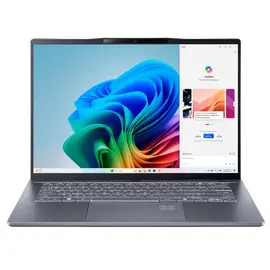 Купить Ноутбук 14,5" Acer Swift Go 14 AI SFG14-01, Steel Grey, Qualcomm Snapdragon X Plus X1P-42-100, 16Гб/1024Гб, Windows 11 Home в Молдове