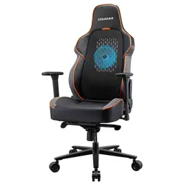 Cumpara Scaun Gaming Cougar NxSys AERO PU Piele Negru | Portocaliu in Moldova
