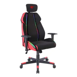 Cumpara Scaun Gaming Havit GC938 PU Piele Negru | Roșu in Moldova