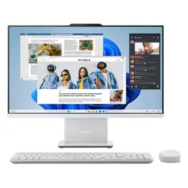 Cumpara Computer All-in-One Lenovo IdeaCentre 3 27ARR9, 27", AMD Ryzen 5 7535HS, 16GB/512GB, Fără SO, Cloud Grey in Moldova