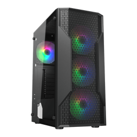 Cumpara Carcasă PC Cougar MX 110 RGB Midi-Tower Negru in Moldova