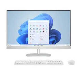 Cumpara Computer All-in-One HP 27-cr0085ci, 27", AMD Ryzen 5 7520U, 16GB/512GB, Fără SO, Alb in Moldova