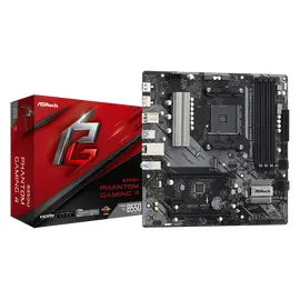 Cumpara Placă de bază ASRock B550M PHANTOM GAMING 4, AM4, AMD B550, Micro-ATX in Moldova