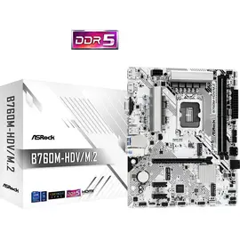Cumpara Placă de bază ASRock B760M-HDV/M.2, LGA1700, Intel B760, Micro-ATX in Moldova