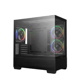 Cumpara Carcasă PC Deepcool CG380 3F, Mini-Tower, Fără PSU, Negru in Moldova