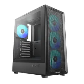 Cumpara Case ATX Deepcool CC550 4F, w/o PSU, 3x120front 1x120rear ARGB fans, 1xUSB3.0, 1xUSB2.0, 1xTypeC, Me in Moldova