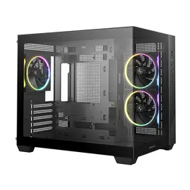 Cumpara Carcasă PC Deepcool CG330 3F, Midi-Tower, Fără PSU, Negru in Moldova