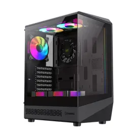 Cumpara Carcasă PC Gamemax Vista COC AB, Midi-Tower, Fără PSU, Negru in Moldova