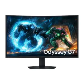 Cumpara 37" Monitor Gaming Samsung Odyssey G7 G75F, VA 3840x2160 4K UHD, Negru in Moldova