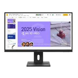 Cumpara 27" Monitor Lenovo ThinkVision E27Q-40, IPS 2560x1440 WQHD, Raven Black in Moldova