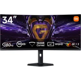 Cumpara 34" Monitor Gaming Xiaomi G34WQi 2026, VA 3440x1440 WQHD, Negru in Moldova