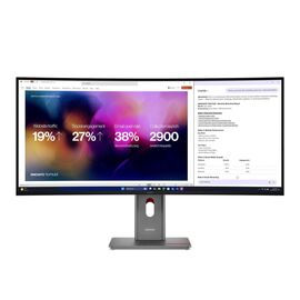 Cumpara 39,7" Monitor Lenovo ThinkVision P40WD-40, IPS 5120x1440 DQHD, Negru in Moldova