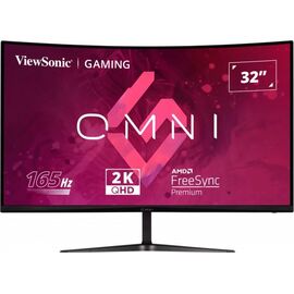Cumpara 31,5" Monitor Gaming ViewSonic VX3218C-2K, VA 2560x1440 WQHD, Negru in Moldova