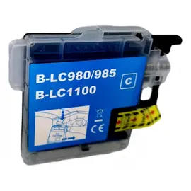 Cumpara Cartuș cu cerneală Brother LC-1100C / LC-985C / LC-980C Cyan, compatibil in Moldova