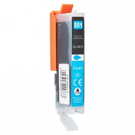 Cumpara Cartuș cu cerneală Canon CLI-551C Cyan iP7250 / MG5450, compatibil in Moldova