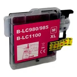 Cumpara Cartuș cu cerneală Brother LC-1100M / LC-985M / LC-980M Magenta, compatibil in Moldova