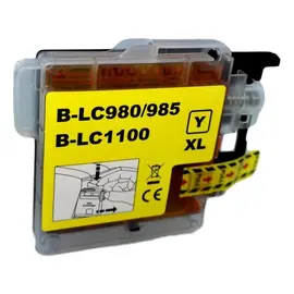 Cumpara Cartuș cu cerneală Brother LC-1100Y / LC-985Y / LC-980Y Yellow, compatibil in Moldova