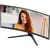 Cumpara 34" Monitor de birou AOC CU34B3E, VA 3440x1440 WQHD, Negru in Moldova