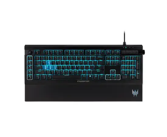 Cumpara ACER PREDATOR GAMING KEYBOARD AETHON500, mechanical keys, 16.8M RGB backlit, detachable magnetic wrist rest, anodized aluminum faceplate. in Moldova