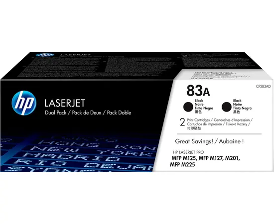 Cumpara HP 83A Black Dual Pack Original Toner Cartridge in Moldova