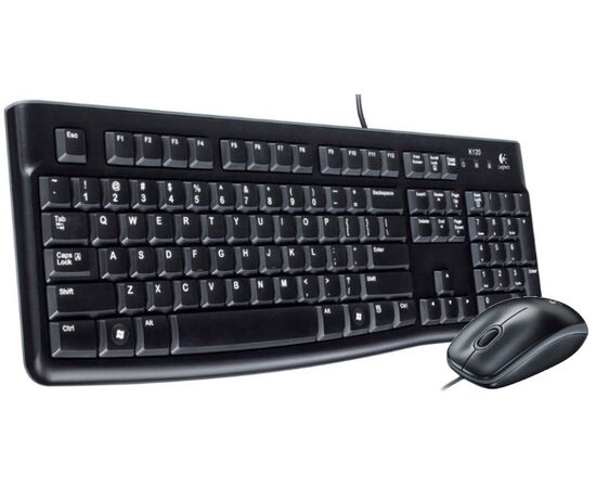 Cumpara Logitech Desktop MK120 USB, Keyboard + Mouse, Retail - RUS in Moldova