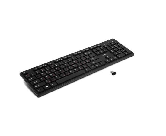 Купить SVEN KB-E5900W, Wireless Keyboard, 107 keys, slim compact design, low-profile keys with smooth stroke, Nano receiver, USB, Black в Молдове