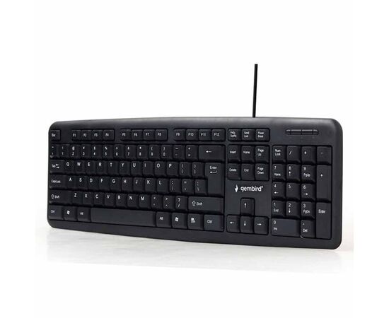 Cumpara Gembird KB-U-103-RU Standard Keyboard, USB, Black, EN/RU in Moldova