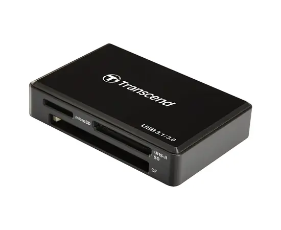 Cumpara Cititor de carduri Transcend TS-RDF9, micro-USB, USB Type-A, Negru in Moldova