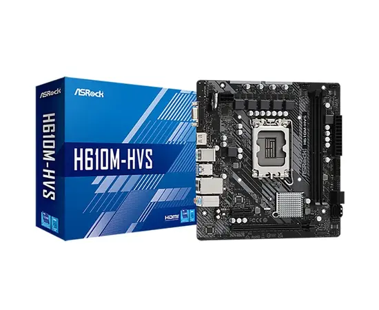 Cumpara Placă de bază ASRock H610M-HVS, LGA1700, Intel H610, Micro-ATX in Moldova