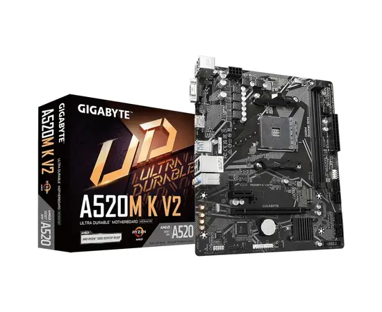 Cumpara Placă de bază Gigabyte A520M K V2, AM4, AMD A520, Micro-ATX in Moldova