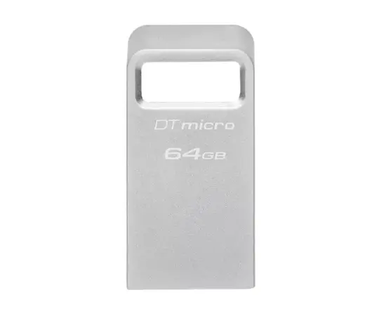Cumpara USB Flash накопитель Kingston DataTraveler Micro, 64Гб, Серебристый in Moldova