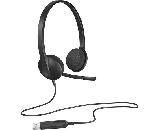 Cumpara Logitech USB Headset H340, Noise-canceling Microphone in Moldova
