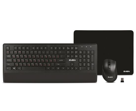 Cumpara SVEN KB-C3800W, Wireless, Keyboard & Mouse & Mouse Pad in Moldova