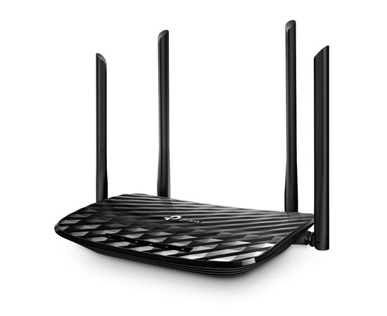 Купить TP-LINK  Archer C6  AC1200 Dual Band Wireless Gigabit Router, Atheros, 867Mbps at 5Ghz + 300Mbps at 2.4Ghz, 802.11ac/a/b/g/n, MU-MIMO, 1 Gigabit WAN + 4 Gigabit LAN, Wireless On/Off and WPS button, 4 external antennas + 1 internal antenna в Молдове