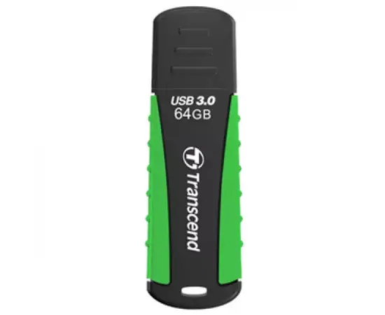 Cumpara USB Flash накопитель Transcend JetFlash 810, 64Гб, Черный/Зеленый in Moldova