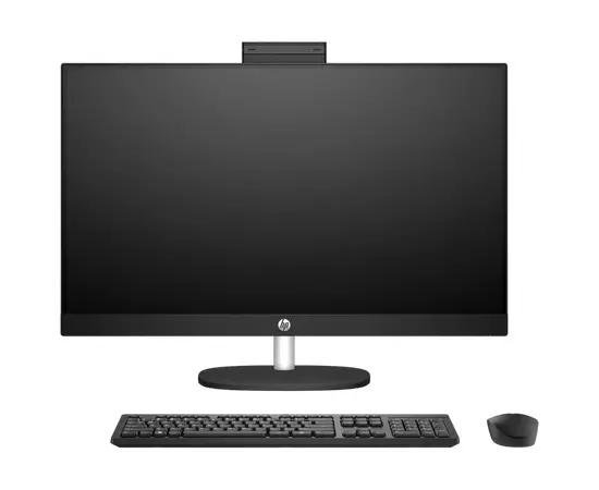 Cumpara Computer All-in-One HP 27-cr0043ci, 27", AMD Ryzen 7 7730U, 16GB/512GB, FreeDOS, Negru in Moldova