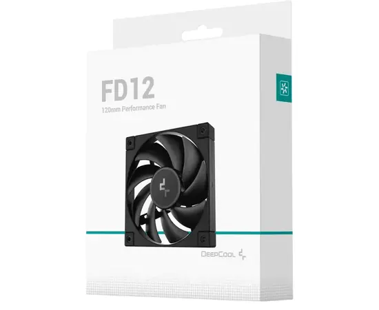 Cumpara Ventilator PC Deepcool FD12, 120 mm, Culoare: Negru in Moldova