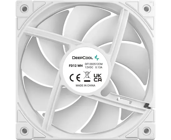 Cumpara Ventilator PC Deepcool FD12, 120 mm, Culoare: Alb in Moldova