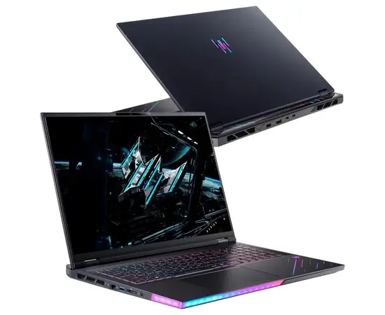 Cumpara Laptop Gaming 18" Acer Predator Helios 18 AI PH18-73, Abyssal Black, Intel Core Ultra 9 275HX, 64GB/2048GB, Linux eShell in Moldova