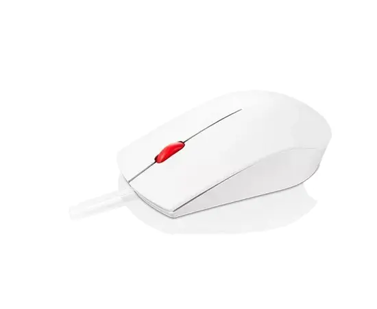 Cumpara Mouse Lenovo Essential USB, Alb in Moldova