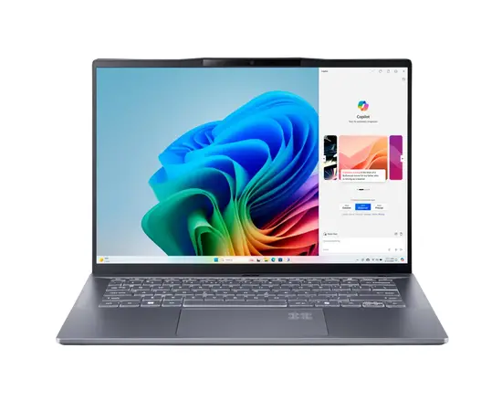 Cumpara Laptop 14,5" Acer Swift Go 14 AI SFG14-01, Steel Grey, Qualcomm Snapdragon X Plus X1P-42-100, 16Гб/1024Гб, Windows 11 Home in Moldova