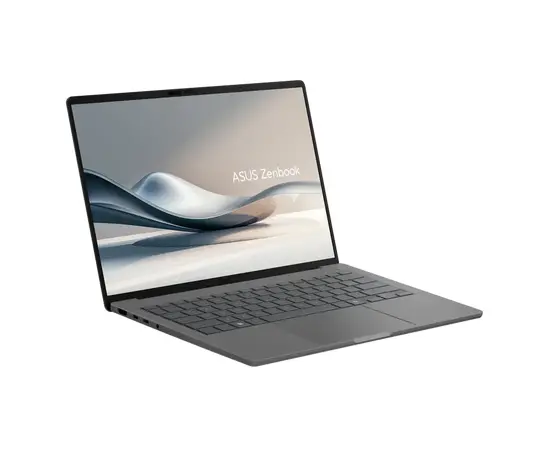 Cumpara Laptop 14" ASUS Zenbook A14 OLED UX3407QA, Iceland Gray, Qualcomm Snapdragon X X1-26-100, 16Гб/512Гб, Windows 11 Home in Moldova