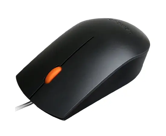Cumpara Mouse Lenovo 300 USB, Negru in Moldova