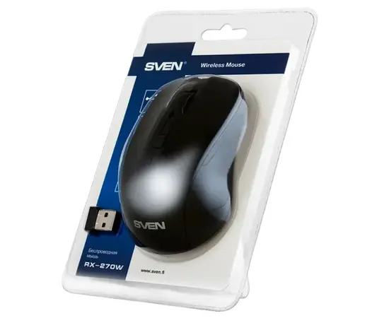 Cumpara Mouse Wireless SVEN RX-270W, Negru in Moldova