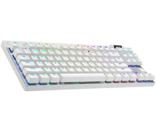 Cumpara Tastatură Logitech G Pro X TKL, Cu fir / Fără fir, Alb in Moldova