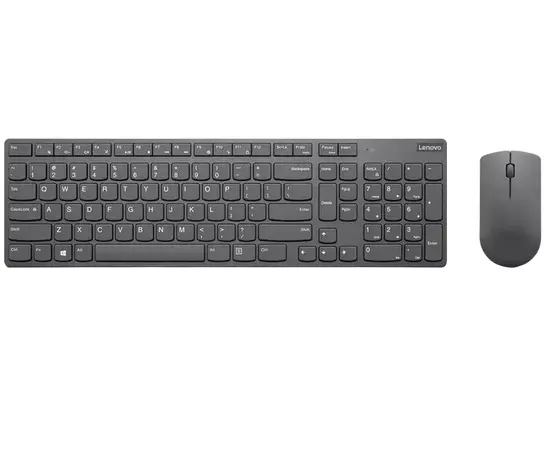Cumpara Set Tastatură + Mouse Lenovo 4X30T25796, Fără fir, Gri in Moldova