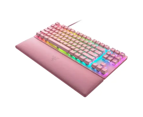 Cumpara Tastatură Razer Huntsman V2 TKL, Cu fir, Roz in Moldova